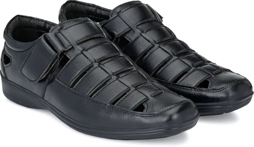 Casual Black Sandals For Men 299