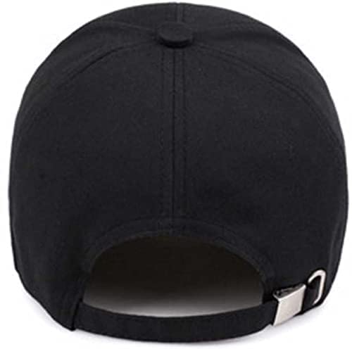 A- Adjustable Black Plain Cap Unisex Quick Drying Sun Hat For Summer Activities