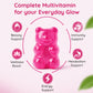 Purna Multivitamin Gummies – Strawberry Flavor | Daily Wellness & Energy Support | 30 Vegan Gummies-UP
