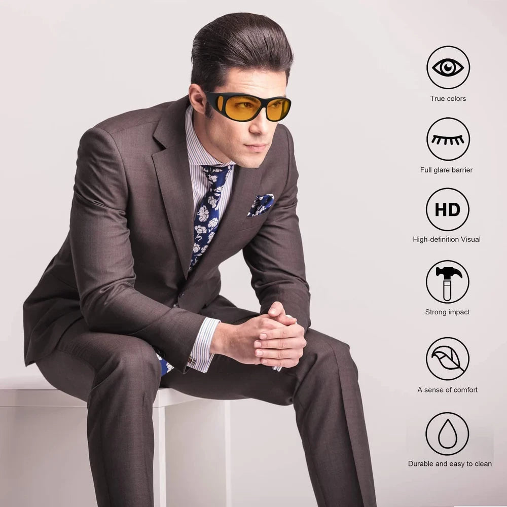 Night Glasses Bluetooth Anti Glare Vision