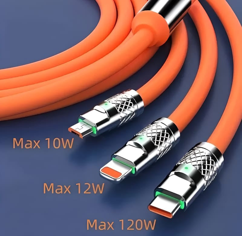 3 in 1 Fast Charging Data Cable 1499