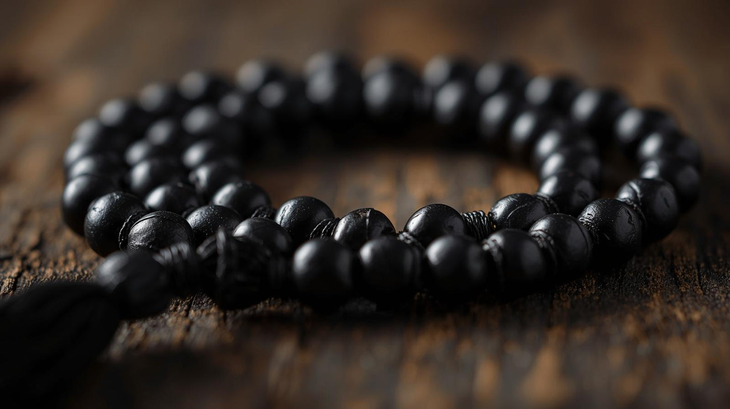 Power Karungali Spiritual Mala Beads Protection Positive