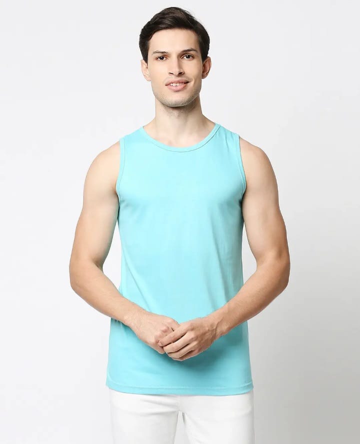 Mens Sleeveless Round Neck Vest 299