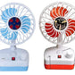 Rechargeable Portable Fan with LED Light