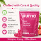 Purna Multivitamin Gummies – Strawberry Flavor | Daily Wellness & Energy Support | 30 Vegan Gummies-UP