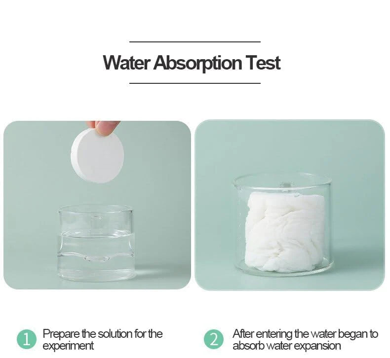 Cotton Towel Tablets Magic Compressed 299