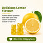 Purna Vitamin C Gummies – Lemon Flavor | Vitamin C, D3 & Zinc for Skin & Immunity | 30 Vegan Gummies-UP