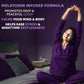 Purna Melatonin Gummies – Wild Berry Flavor | Better Sleep & Relaxation | 30 Vegan Gummies-UP