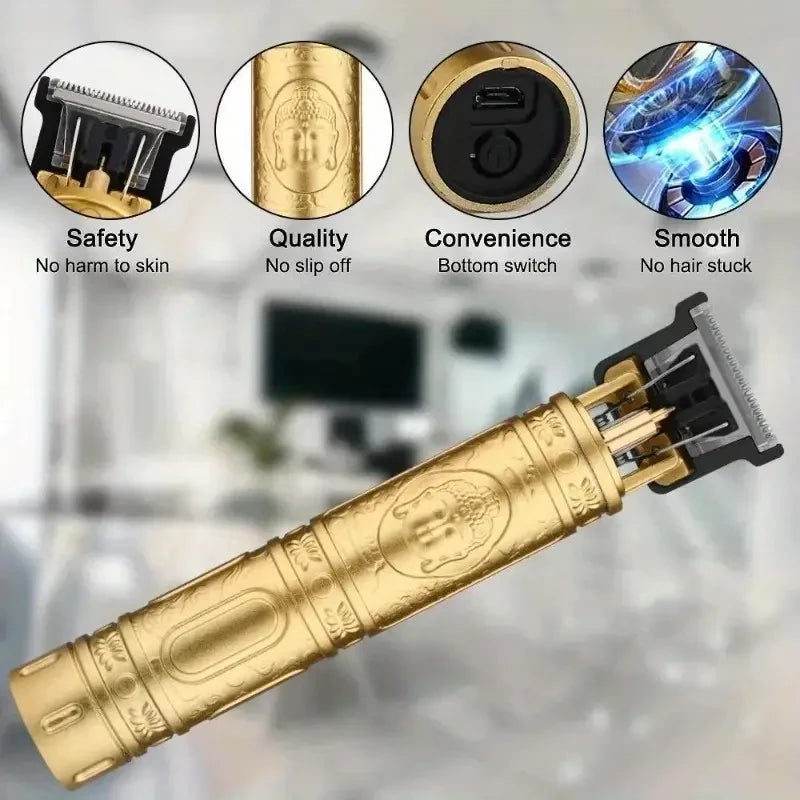 Mens Buddha Trimmer With Bluetooth Smartwatch Wireless