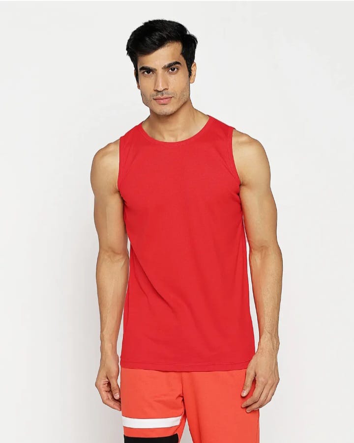 Mens Sleeveless Round Neck Vest 299