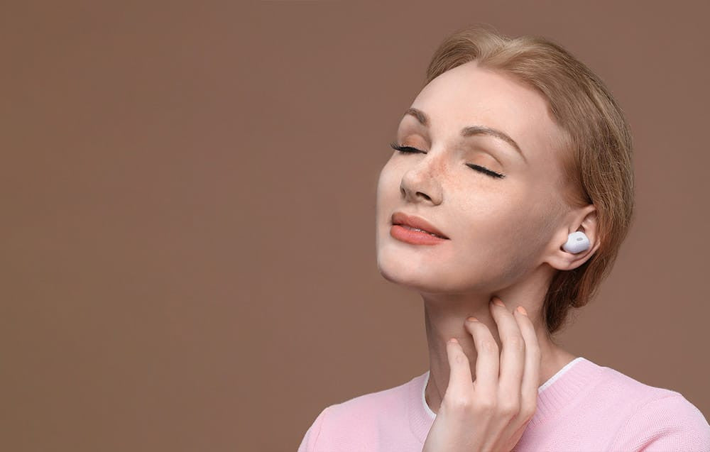 Wireless Bluetooth Mobile Stand Watch Single Headphone