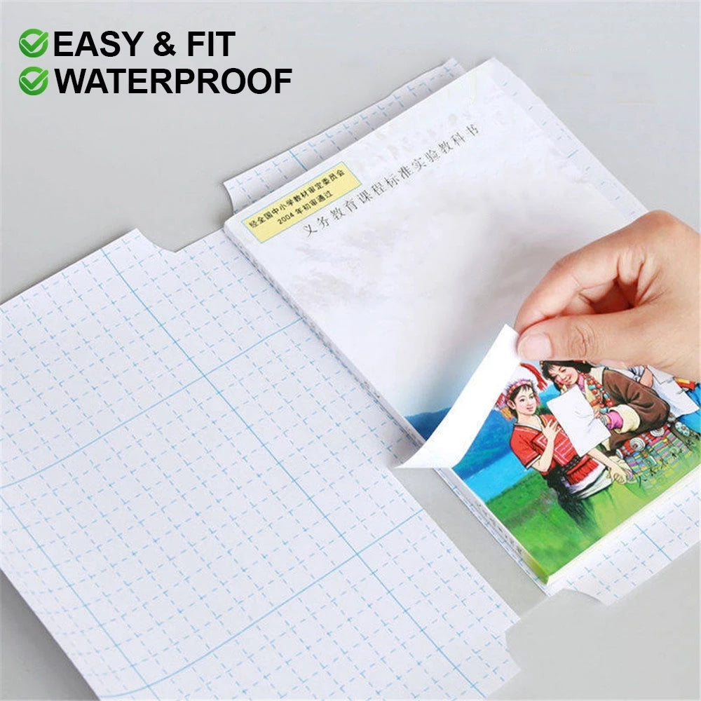 Cover Self Adhesive Transparent Protective Book 299