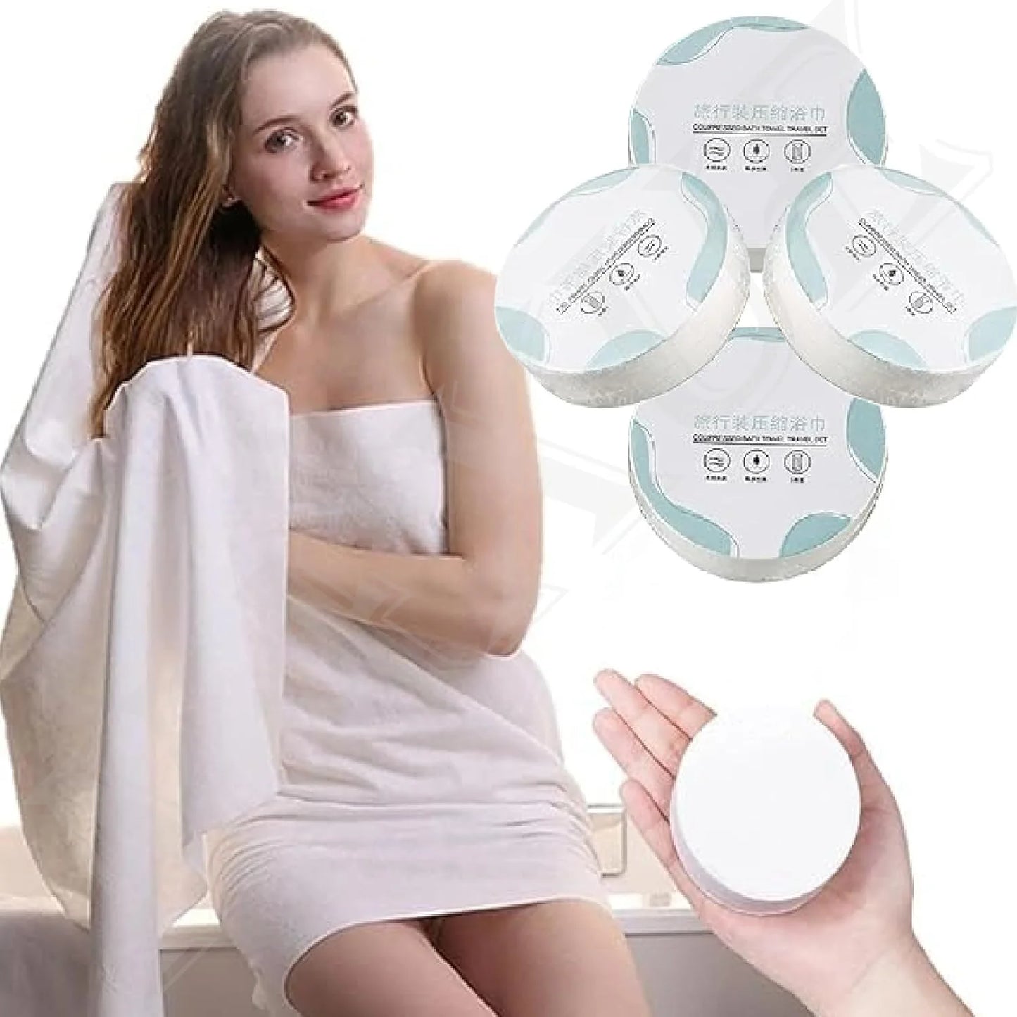 Cotton Towel Tablets Magic Compressed 299