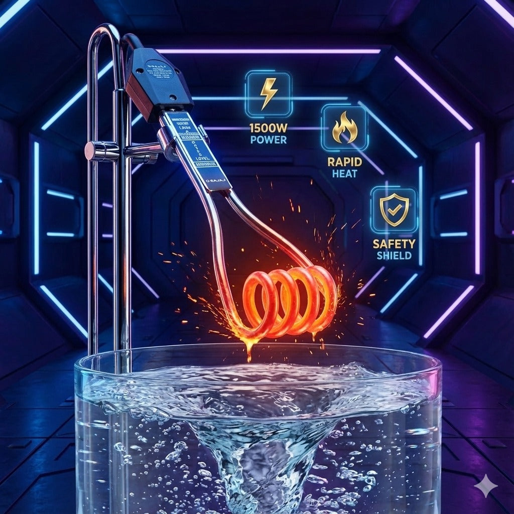 Stainless Steel Immersion Water Heater Rod - @Just Rs. 399/-