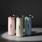 Leak-Proof Glass Water Bottle with Protective Silicone Sleeve