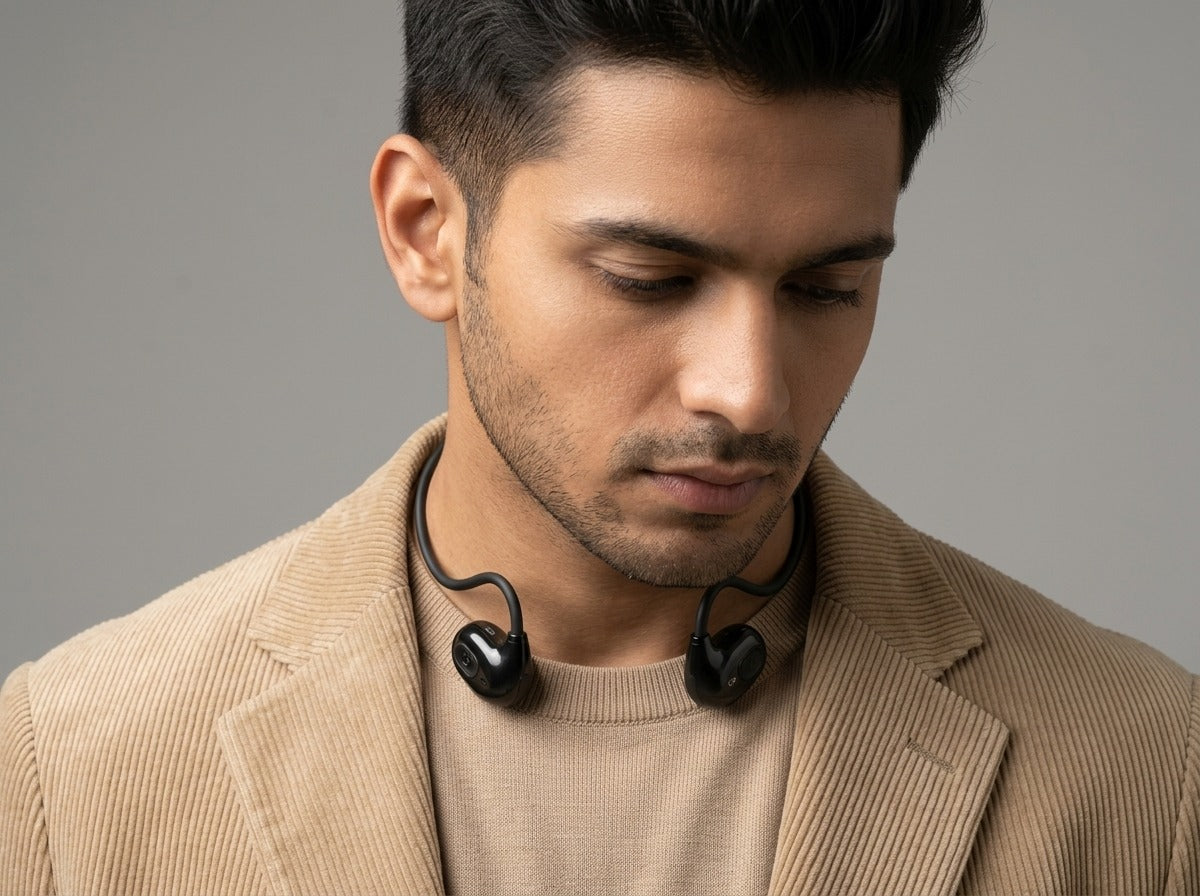 Ctrl8_VV4_Air Conduction Neckband Bone Conduction Open-Ear Wireless Neckband with Mic