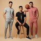 Men's Round Neck Graphic Printed T-Shirts Combo Pack of 3