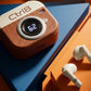 Ctrl8_Q86_Retro Camera Design Portable TWS Wireless Earbuds