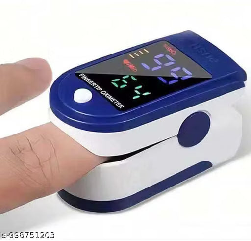Oximeter – Portable Fingertip SpO₂ & Heart Rate Monitor with Battery Indicator-V